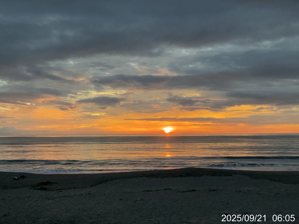 2025.09.21 木崎浜の朝の状況と今後の予想です！！ | 宮崎・福岡